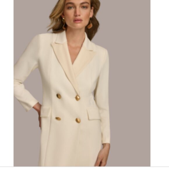 Donna Karan New York Women's Blazer Maxi Dress - Pristine - Picture 2 of 4